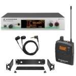 Sennheiser EW-300-IEM-G3 (EW300IEMG3) Wireless In Ear Monitoring System includes Transmitter, Receiver, Earphones, Rackmount and Power Supply Unit (Channel 38) Sennheiser EW-300-IEM-G3 (EW300IEMG3) Wireless In Ear Monitoring System includes Transmitter, Receiver, Earphones, Rackmount and Power Supply Unit (Channel 38)
